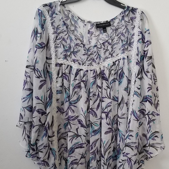 Lane Bryant Tops - Lane Bryant Top 💙💜 Plus Size 18/20